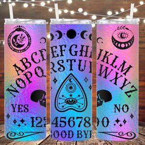 Rainbow Ouija Board Metal Insulated Tumbler